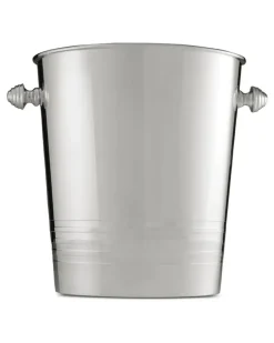 x Christofle 4-Bar Champagnerkühler mit geripptem Henkel - Silber
