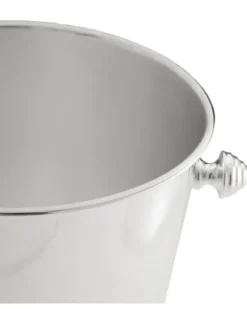 x Christofle 4-Bar Champagnerkühler mit geripptem Henkel - Silber