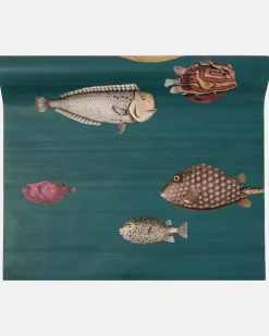 X Cole & Son Tapete Acquario GrüN