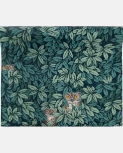 X Cole & Son Tapete Foglie e Civette GrüN