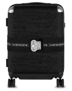 x 10 Corso Como Rollkoffer mit Logo - Schwarz