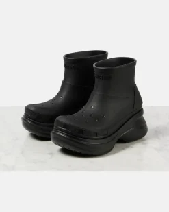 X Crocs Gummistiefel Schwarz