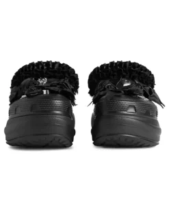x Crocs™ JIBBITZ™ Mules mit Blumen - Schwarz