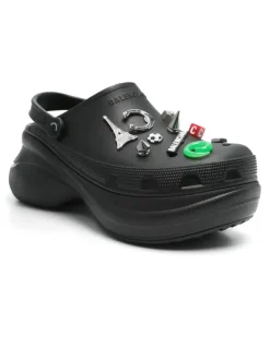 x Crocs Jibbitz Slipper - Schwarz