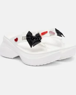 X Crocs Sandalen Weiß