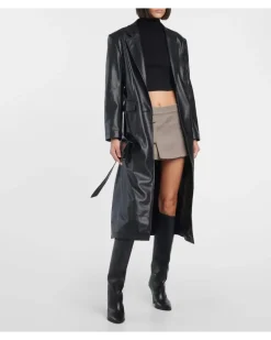 X EmRata Trenchcoat Valentina Schwarz