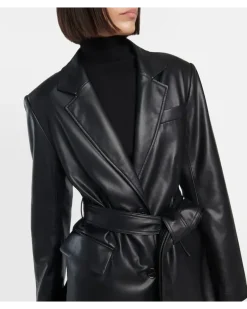 X EmRata Trenchcoat Valentina Schwarz