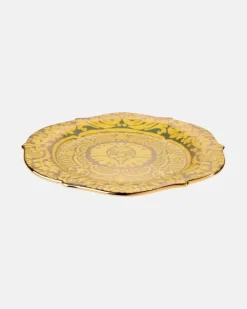 X Fortuny Servierplatte Orsini Gelb