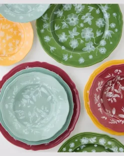 X Ginori 1735 Platzteller Floral GrüN
