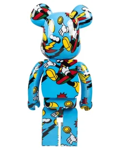 x Grafflex Bearbrick 1000% Figur - Blau