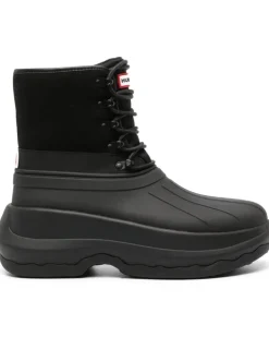 x Hunter Regenstiefel - Schwarz