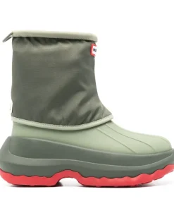x Kenzo Stiefel mit Logo-Patch - Grün