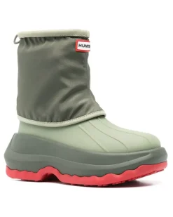 x Kenzo Stiefel mit Logo-Patch - Grün