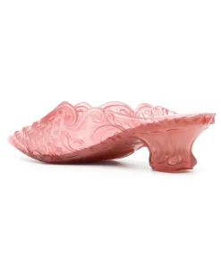 x Melissa Court Mules 40mm - Rosa