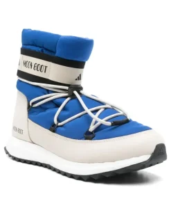 x Moon Boot Moonboost Stiefel - Blau