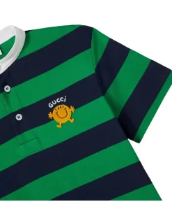 X Mr. Men Little Miss Henley-Top aus Baumwolle GrüN