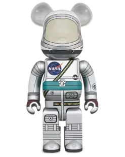 x NASA BE@RBRICK 1000% Figur - Silber