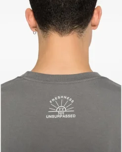 x Neighborhood Langarmshirt - Grau