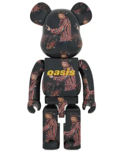 x Oasis Knebworth 1996 (Noel Gallagher) BE@RBRICK 1000% Figur - Schwarz