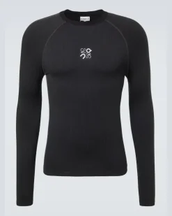 X On Longsleeve Schwarz