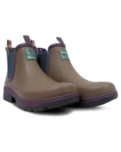x Paul Smith Loves knöchelhohe Gummistiefel - Braun