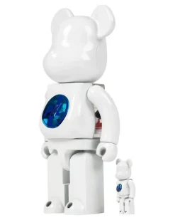 x Public Image Limited Chrome BE@RBRICK 100% und 400% Figuren-Set - Weiß