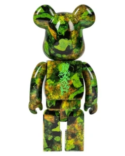 x Pushead BE@RBRICK 400% Figuren-Set - Grün