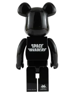 x Space Invaders BE@RBRICK Figur - Schwarz