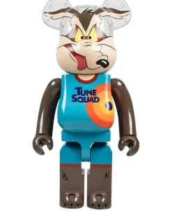 x Space Jam A New Legacy Bearbrick Wile E Coyote 1000% Figur - Braun
