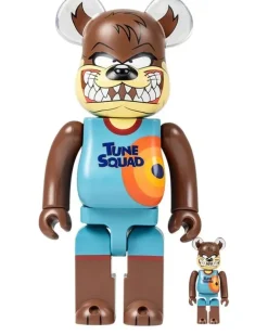 x Space Jam Tasmanian Devil BE@RBRICK Figur-Set - Braun