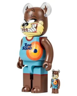 x Space Jam Tasmanian Devil BE@RBRICK Figur-Set - Braun