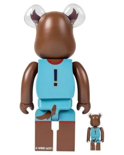 x Space Jam Tasmanian Devil BE@RBRICK Figur-Set - Braun