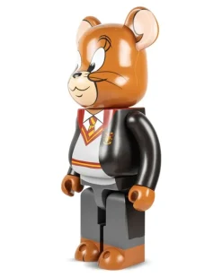 x Tom & Jerry "Jerry in Hogwarts House Robe" BE@RBRICK 1000% Figur - Braun