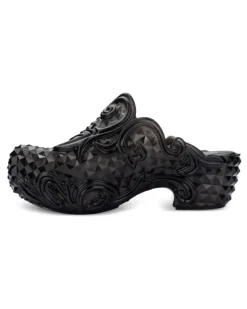 x Y Project Court Clogs - Schwarz