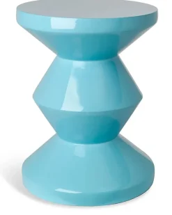 Zig Zag Hocker - Blau