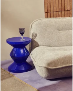 Zig Zag Hocker - Blau