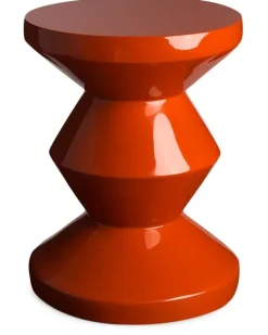 Zig Zag Hocker - Rot