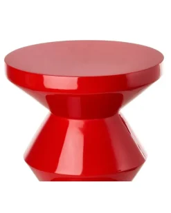 Zig Zag Hocker - Rot