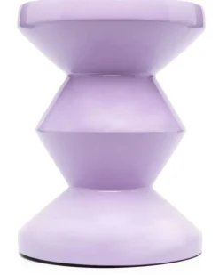 Zig Zag Hocker - Violett