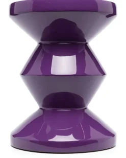 Zig Zag Hocker - Violett
