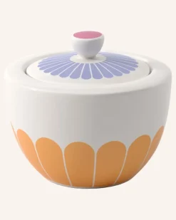 Zuckerdose Fleur Couleur weiss Gelb