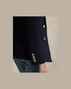 Zweireihiger Jerseyblazer Blue