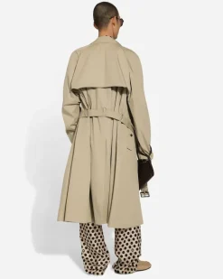 Zweireihiger Trenchcoat - Mann Mäntel Und Jacken Beige
